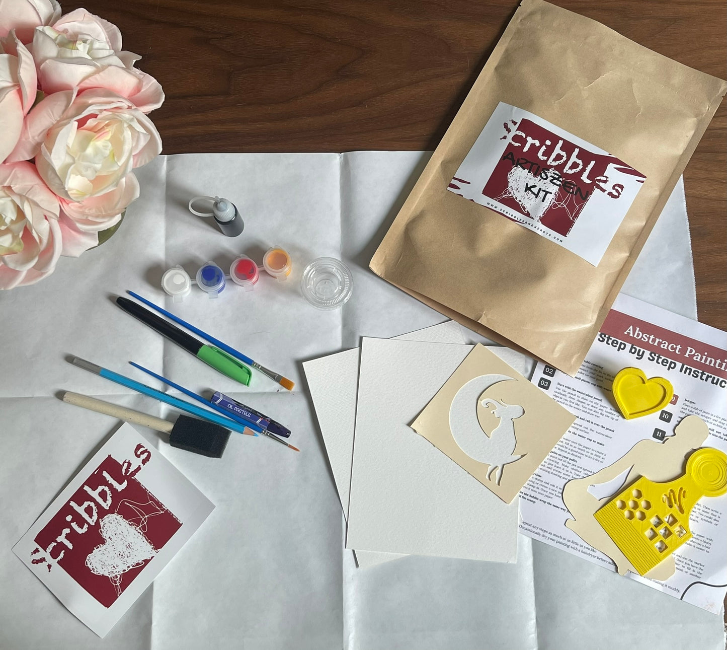 Abstract Paint kit